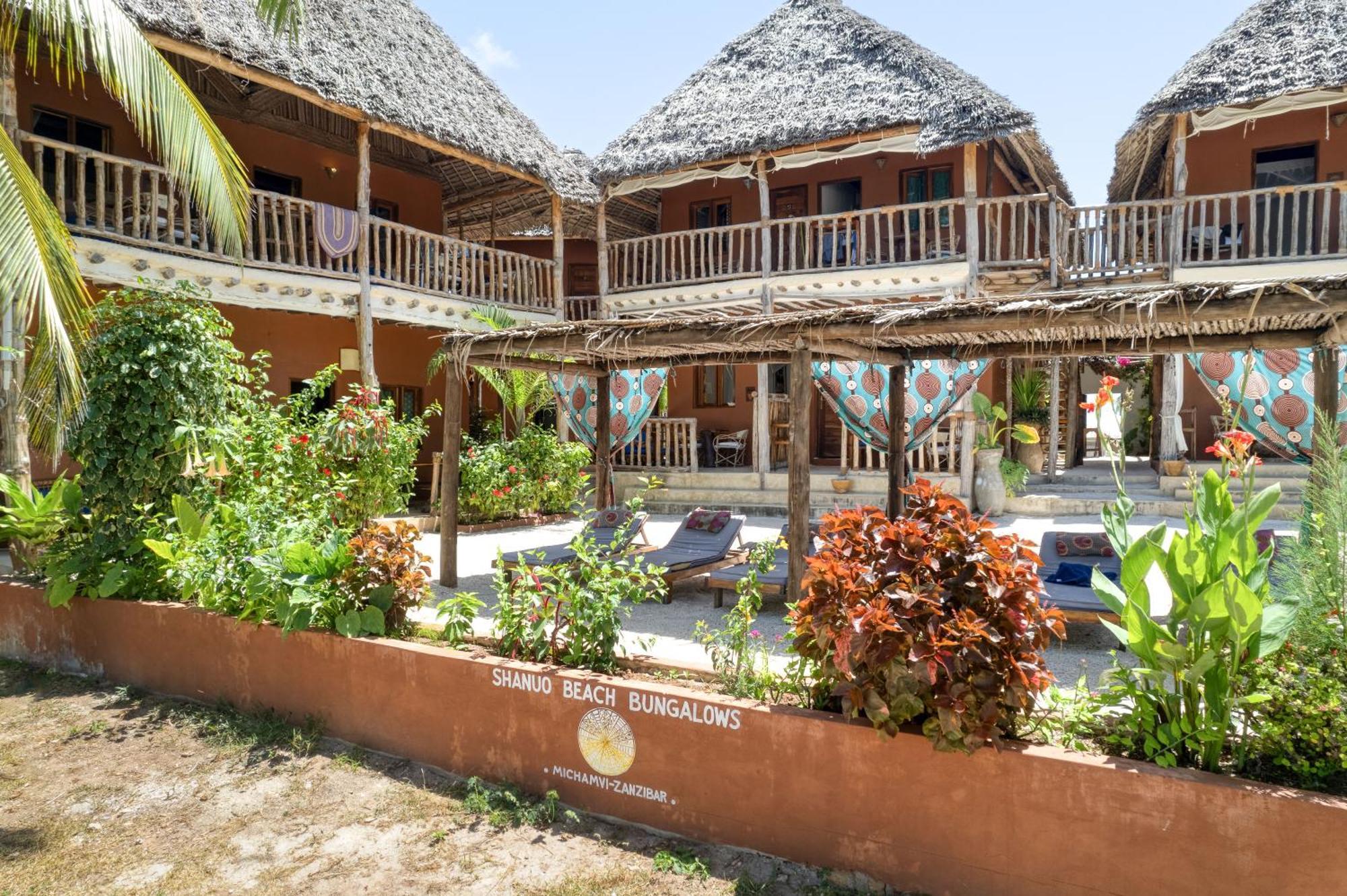 Shanuo Beach Bungalows Michamvi Buitenkant foto