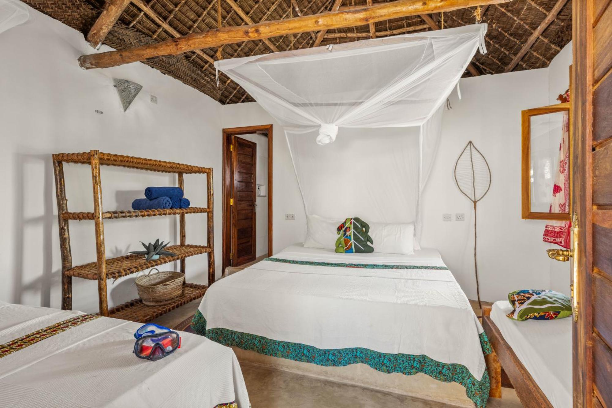 Shanuo Beach Bungalows Michamvi Kamer foto