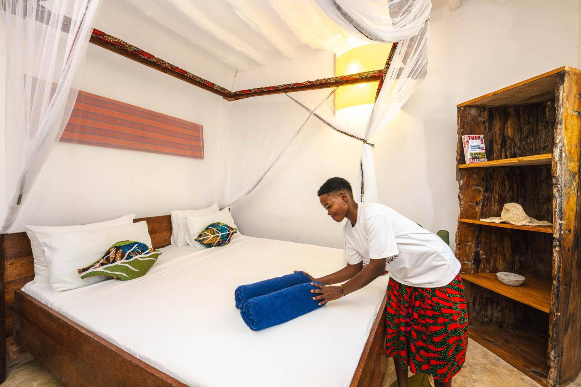 Shanuo Beach Bungalows Michamvi Kamer foto