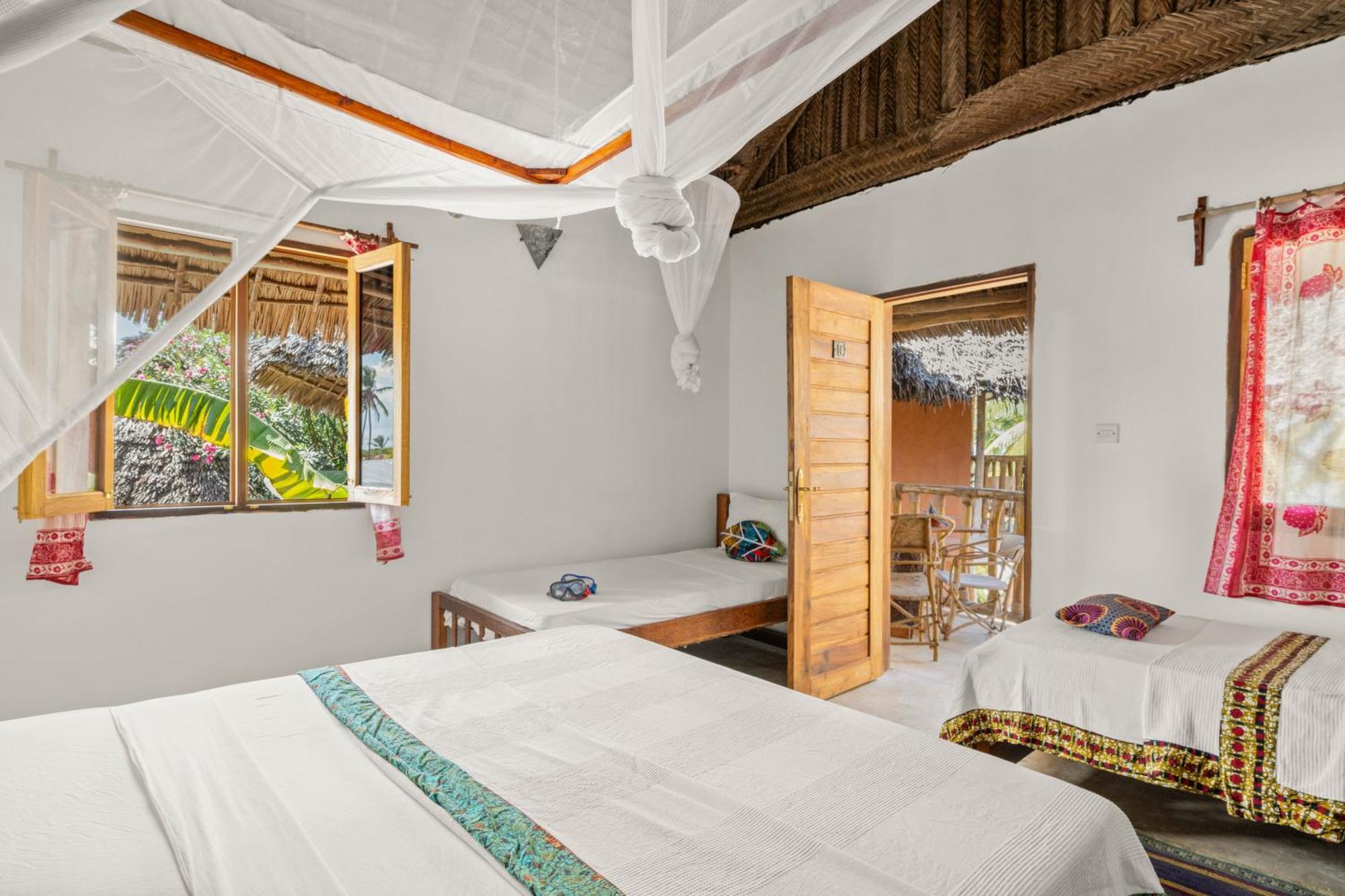 Shanuo Beach Bungalows Michamvi Kamer foto